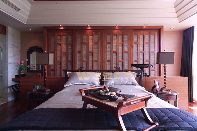 东南亚风格案例-浩冠整木家具定制